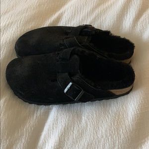 NWOT Birkenstock Shearling Boston size 38